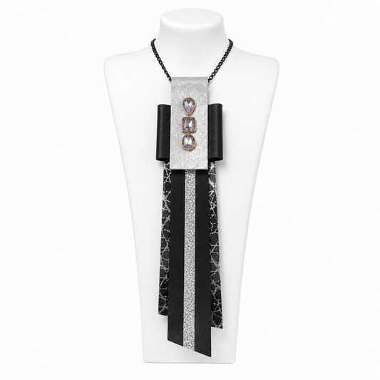 Midnight Crystal Tie