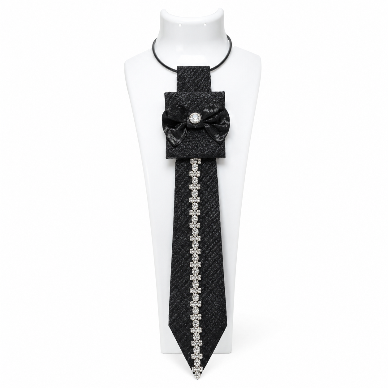 Midnight Crystal Tie