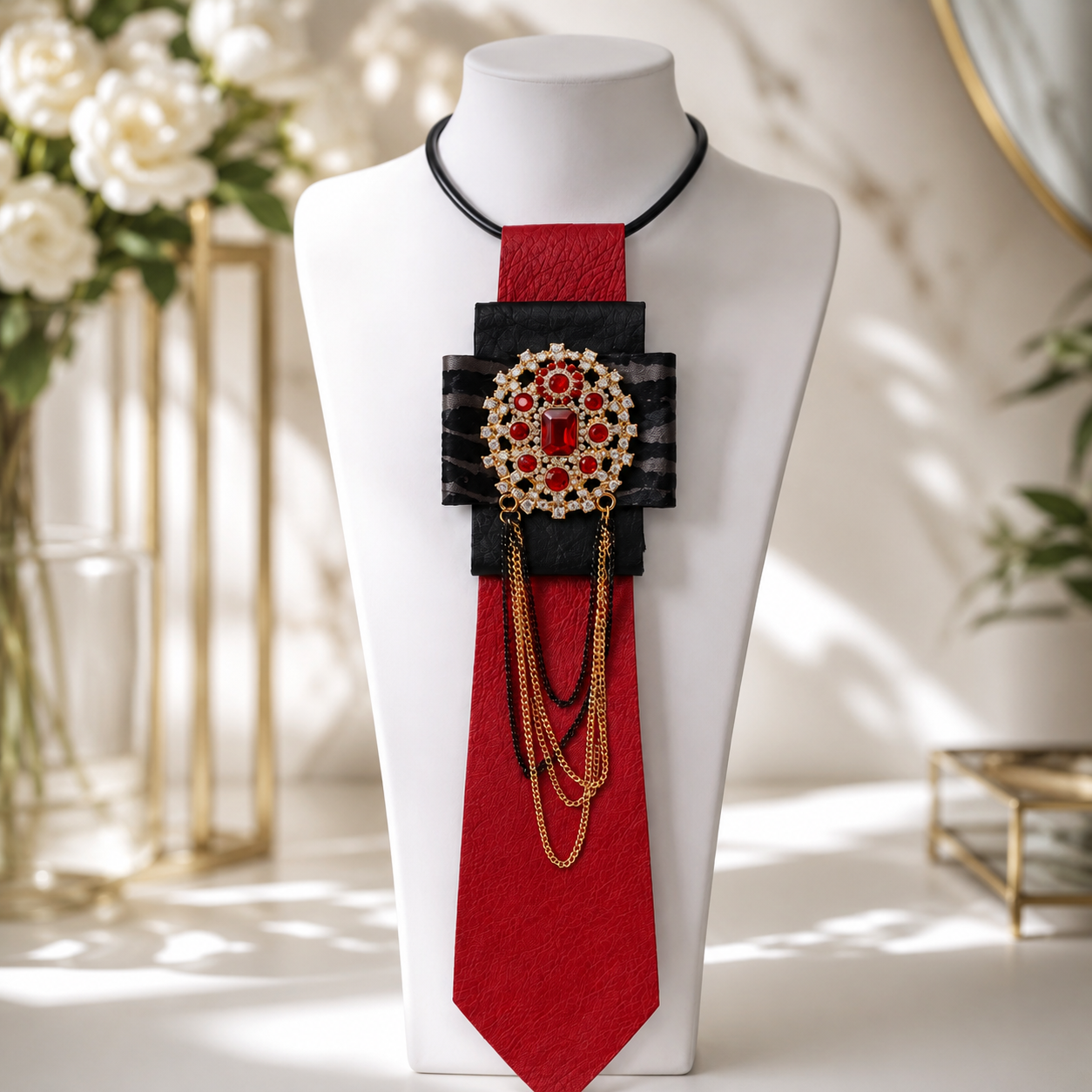 Ruby Empress Tie