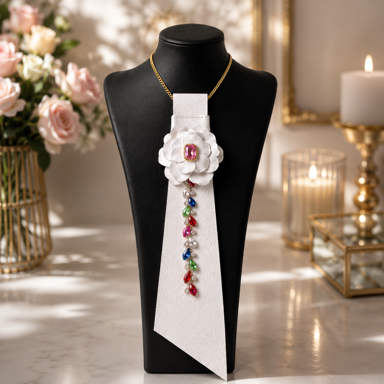 Aurora Crystal Tie
