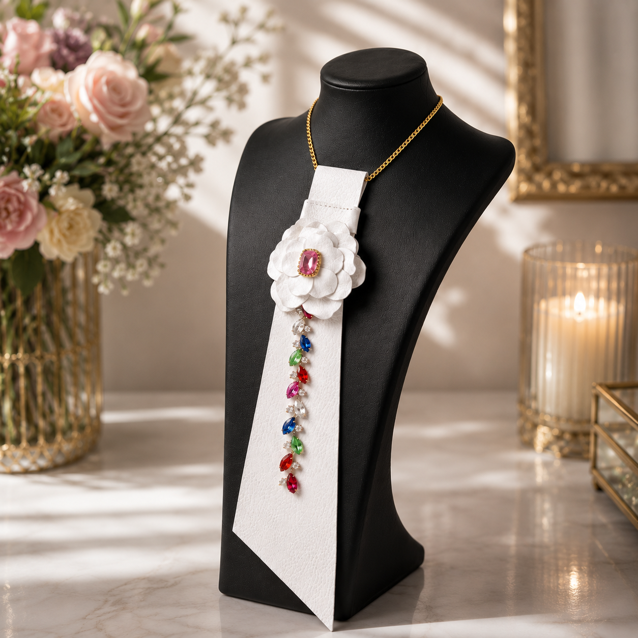 Aurora Crystal Tie
